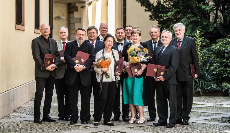 Rektor ocenil osobnosti naší fakulty