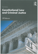 Constitutional law and criminal justice