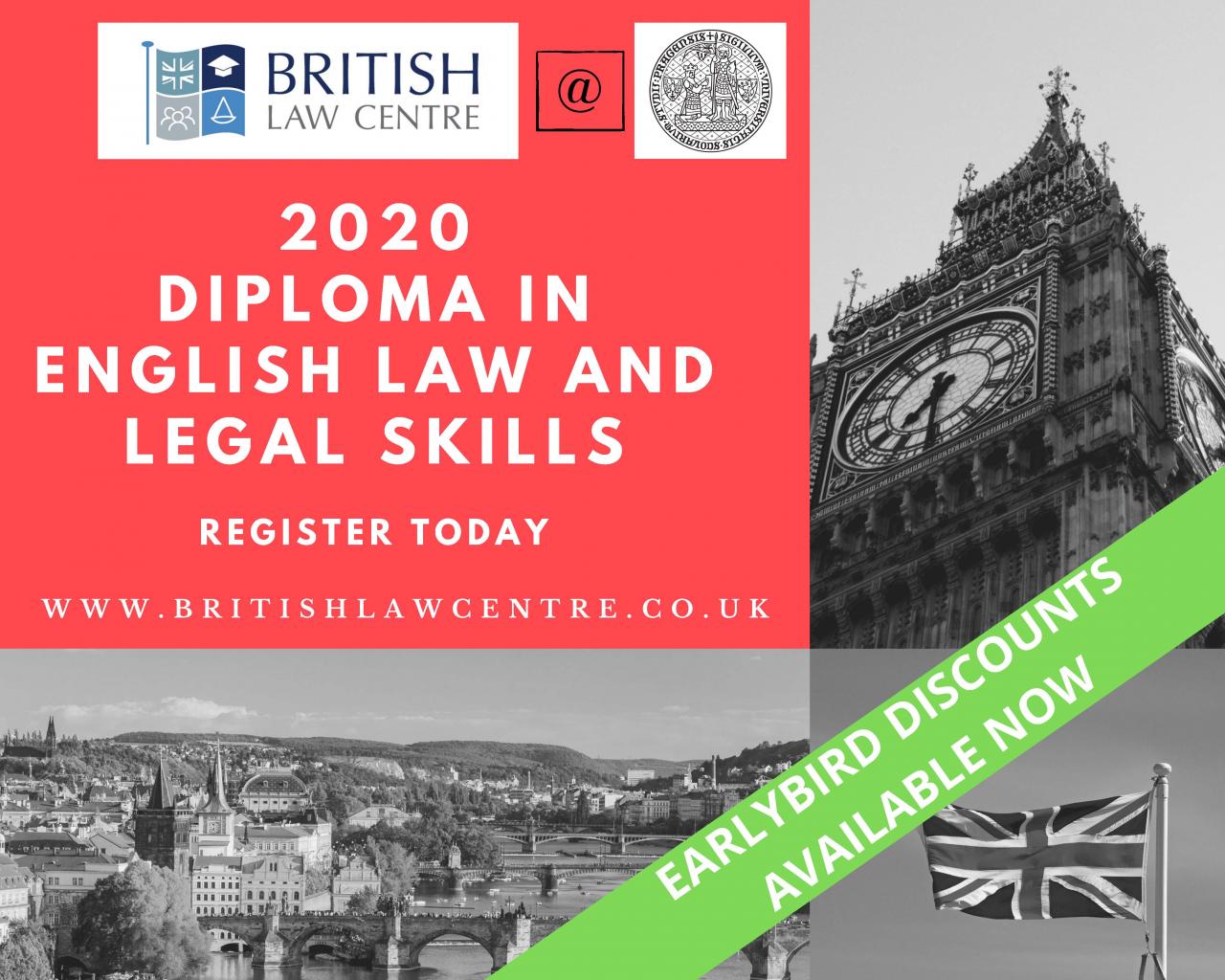 Nabídka kurzu Diploma in English Law & Legal Skills